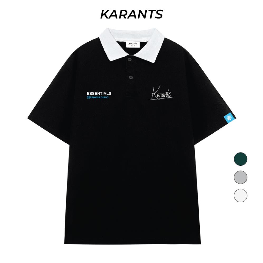 เสื้อโปโลแบรนด์ท้องถิ่นในเสื้อโปโล Karants Essentials Premium - Y15 Y