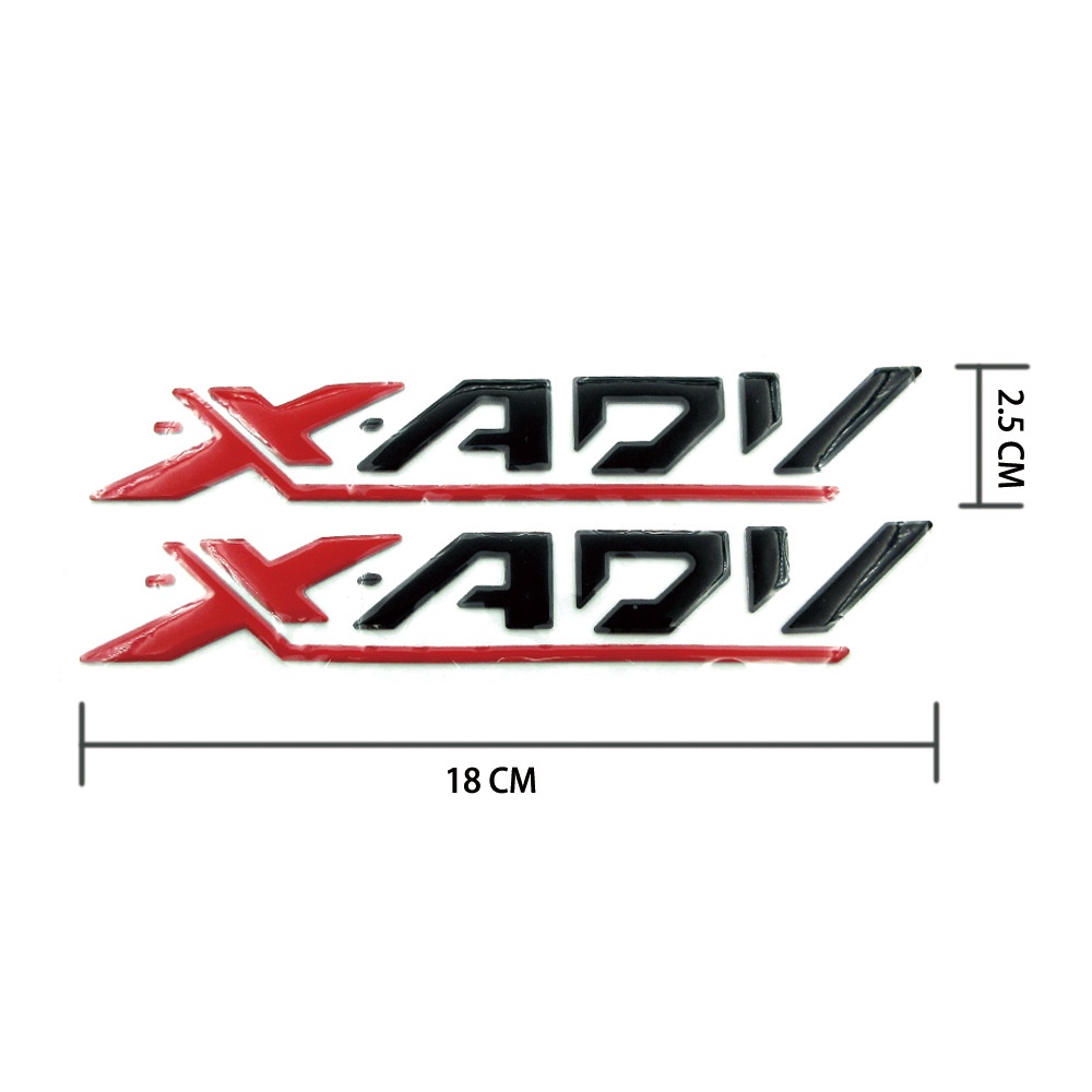 [ดัดแปลงรถจักร] สติกเกอร์โลโก้สะท้อนแสง 3D สามมิติ สําหรับ Honda XADV X-ADV 750