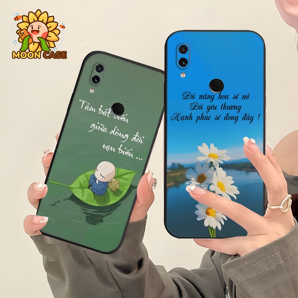 Xiaomi Redmi Note 7 7s การประดิษฐ ์ ตัวอักษร Case, Peace Of Mind, Fortune, Beautiful Cheap Case, Meaning