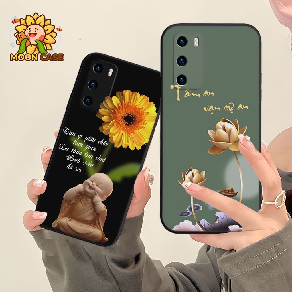 Huawei P40 / P40 Pro การประดิษฐ ์ ตัวอักษร Case, Peace Of Mind, Fortune, Beautiful, Meaning Cheap Case