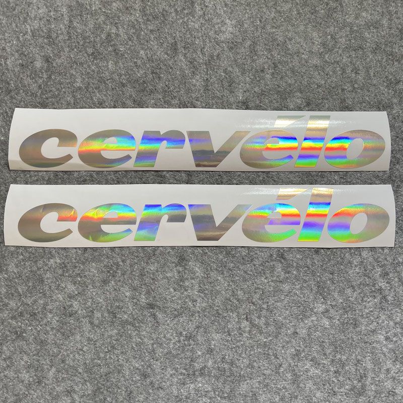 Meichezu DIY cervelo แผนที่จักรยานจักรยานสติกเกอร์สติกเกอร์รูปลอกครอบคลุมเปลี่ยนสีโลโก้