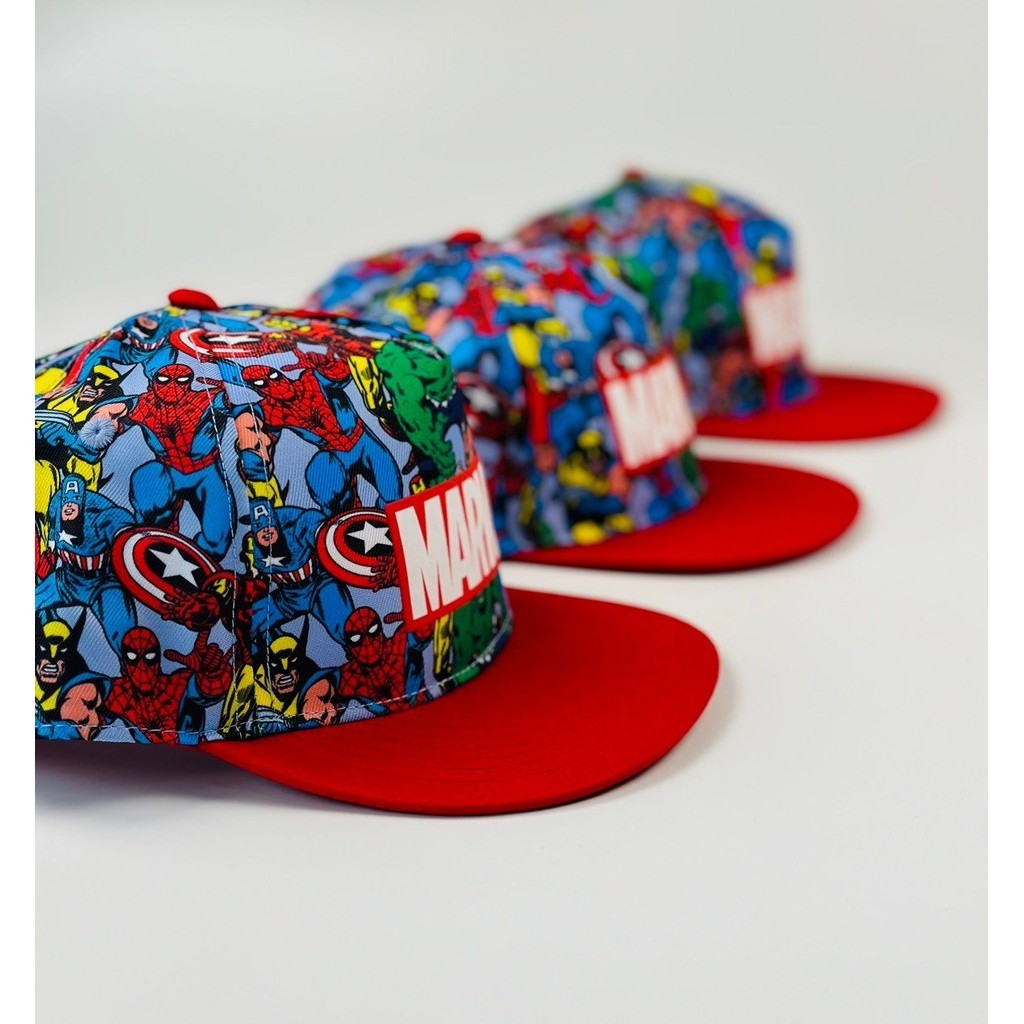 หมวกเบสบอล Hm สําหรับเด็กผู้ชายลายซูเปอร์ฮีโร่ MARVEL windy baby