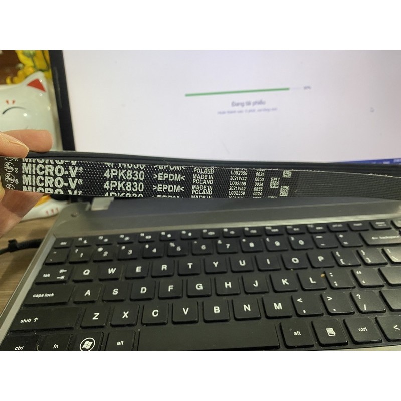 สายพานเครื่องปรับอากาศสําหรับ Kenbo, Gentra 1.2 รหัส 4PK830