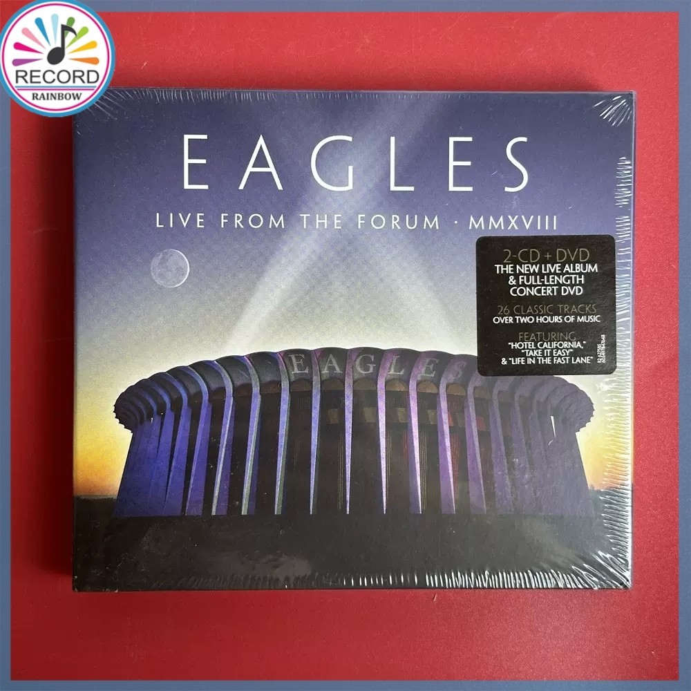 Eagles Live From The Forum MMXVIII 2CD+DVD [ปิดผนึก] ใหม่เอี่ยม