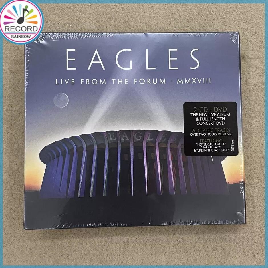 Eagles Live From The Forum MMXVIII 2CD+DVD ใหม่เอี่ยม [ปิดผนึก]
