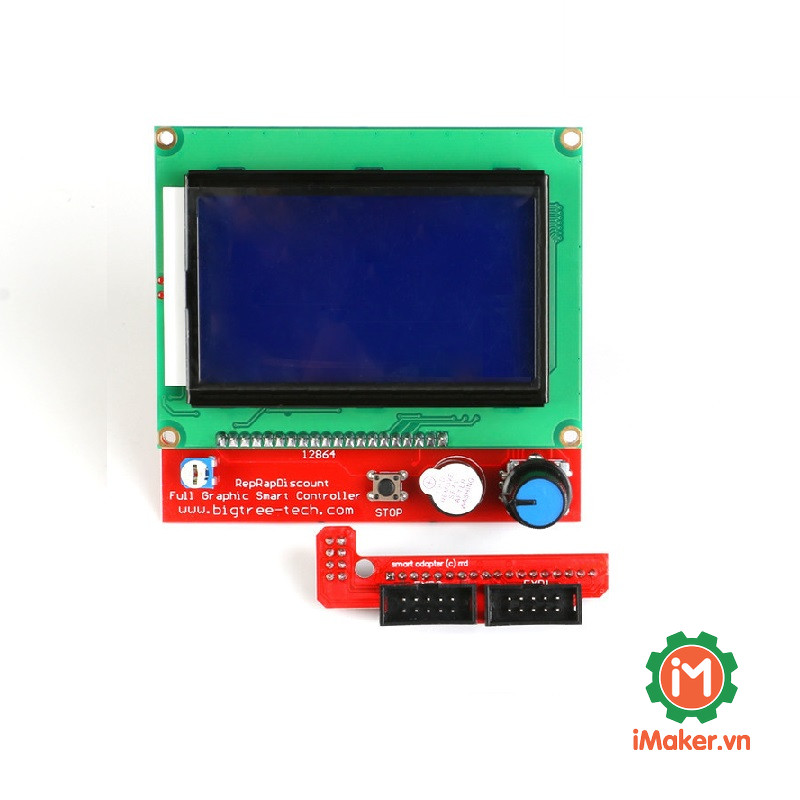 LCD Graphic Display Kit 128x64 SD 3D Printer Card - TaKa DiY