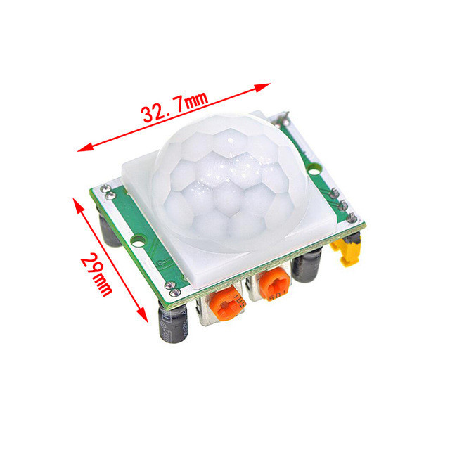 PIR motion body temperature sensor HC-SR501 - TaKa DiY