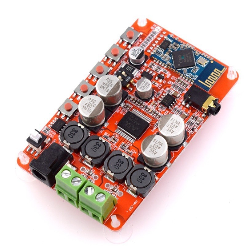 วงจรเครื่องขยายเสียง Bluetooth 4.0 TDA7492P เครื่องขยายเสียง 2x50W + CSR8635 - TaKa DiY