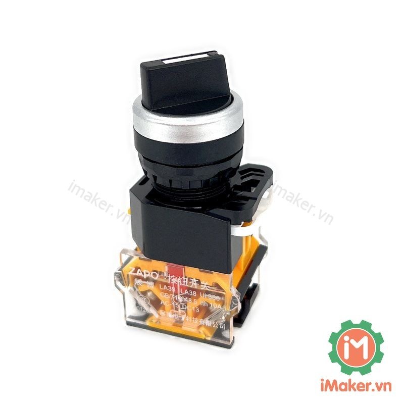 LA38-11X21 สวิตช์ยึดโรตารี 2 จุด 1NO 1NC - TaKa DiY