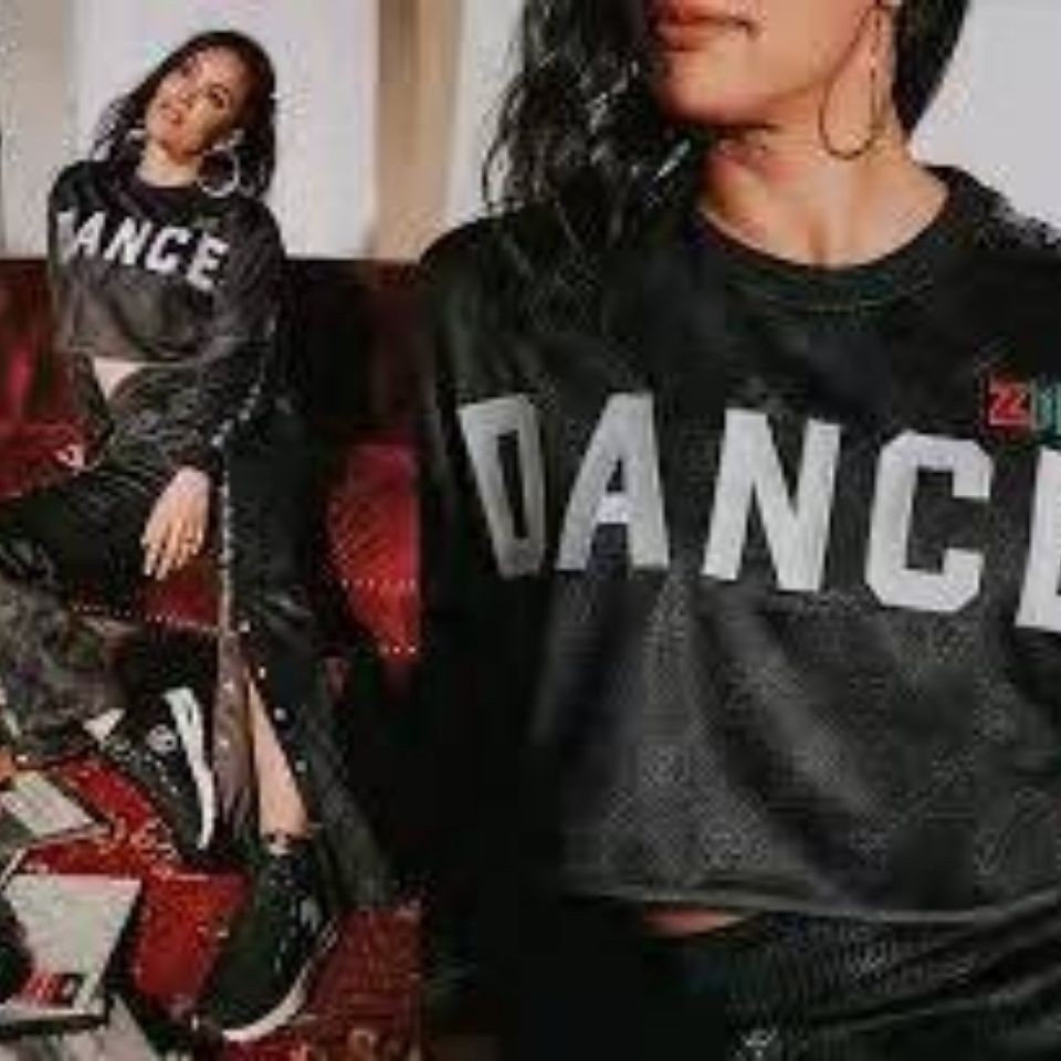 [zumba Jacket] zumba แขนยาวสั้นรอบคอผ้าฝ้าย Smooth Top Dance Fitness Street Wear zumba