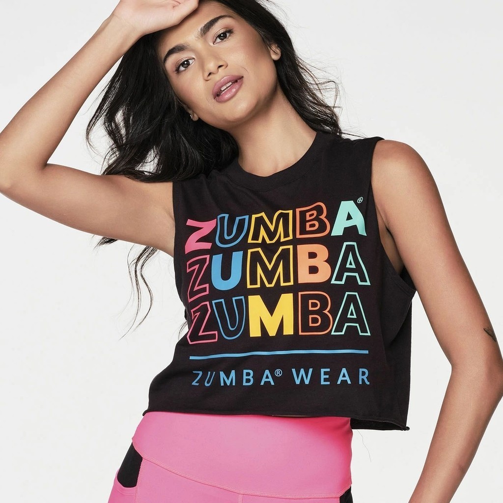 [ZUMBA Vest] ZUMBA ZUMBA Dance Fitness Wear Sports Leisure Yoga เสื้อกั๊กผ้าฝ้ายแท้ ZT 535