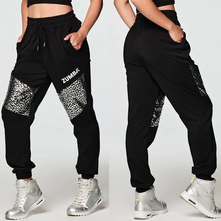 [ZUMBA กางเกง] ZW ZUMBA ZUMBA ชุดออกกําลังกายกีฬาโยคะสบายๆกางเกงเต้นรําหลวมนุ่มน้ําหนักเบากางเกงแห้ง