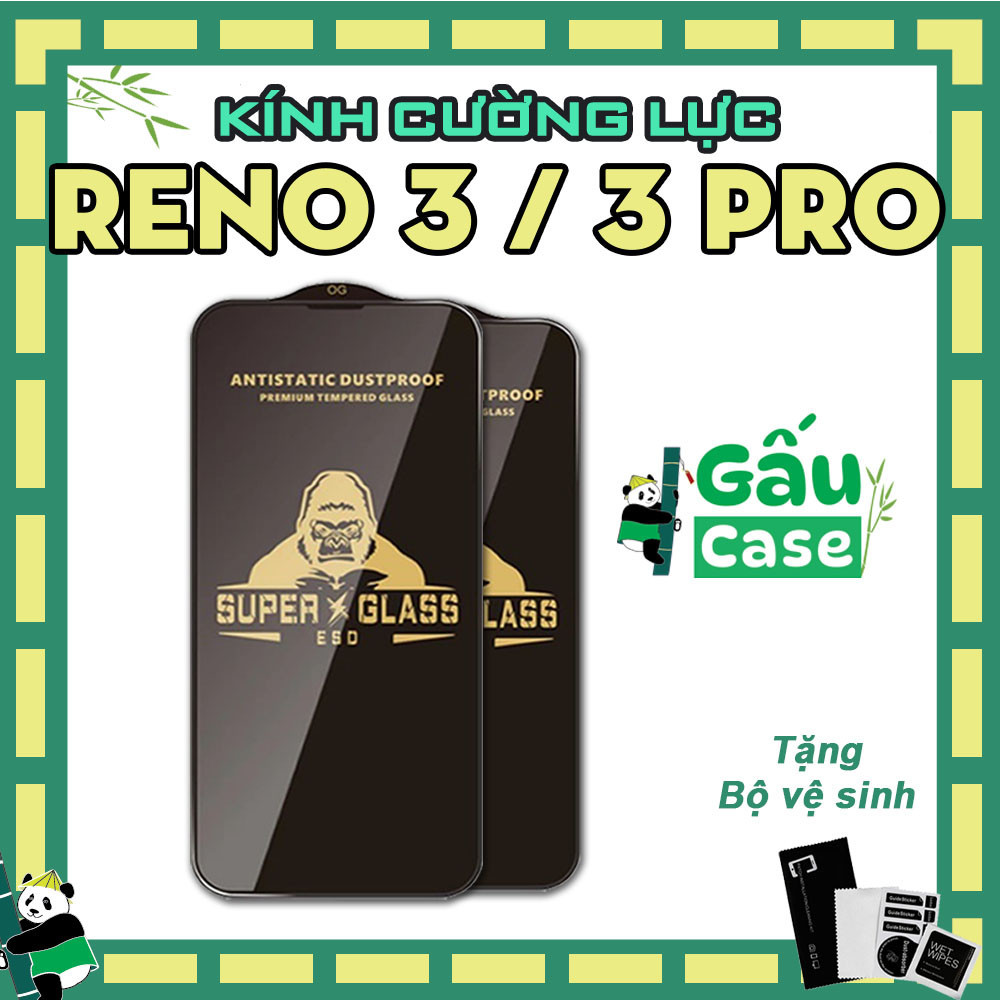 Oppo Reno3 / Reno3 Pro / Reno 3 KK Tempered Glass ฟิล์มกันรอยเต็มจอ