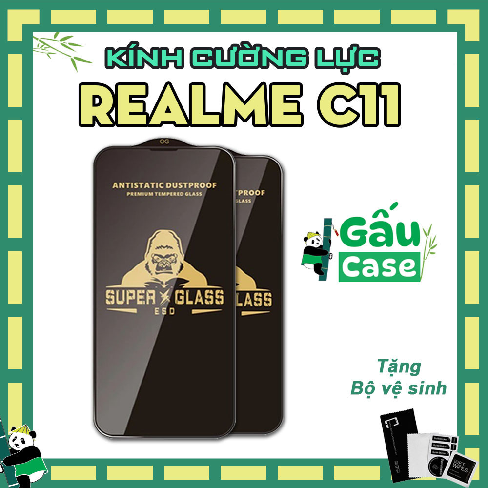 Realme C11 2020 / 2021 KK Tempered Glass ฟิล์มกันรอยเต็มจอ