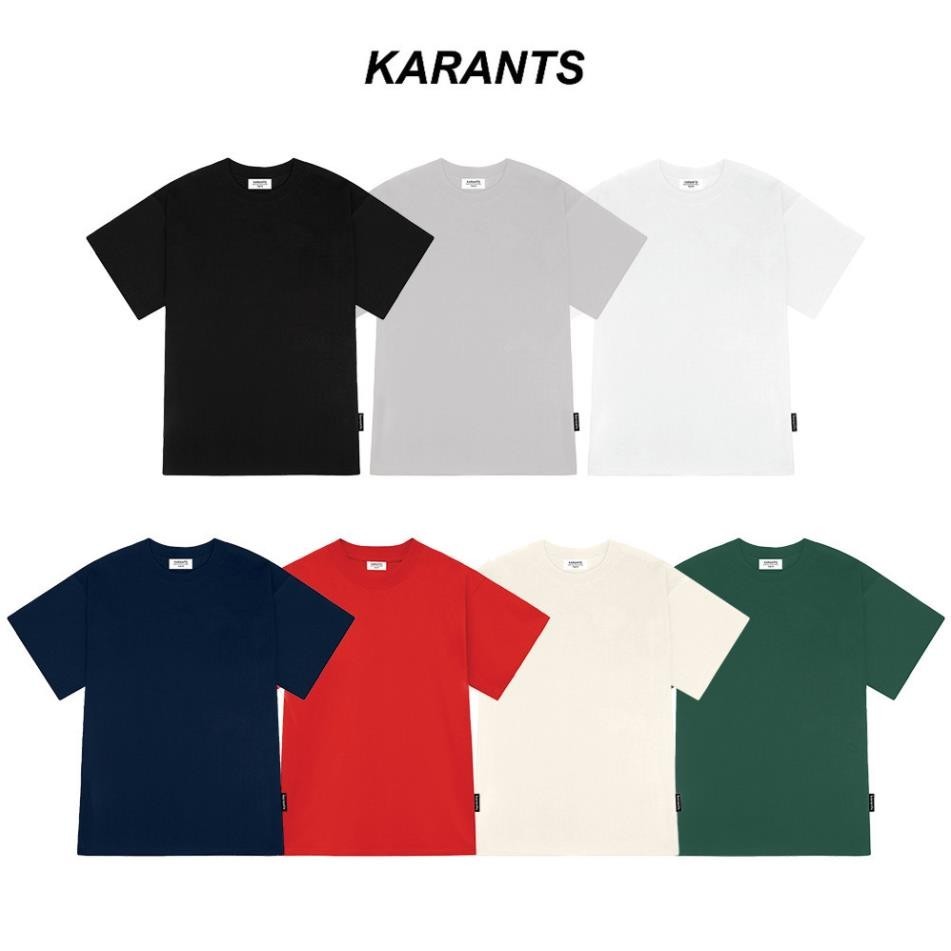 เสื้อยืดสีพื้นขั้นพื้นฐาน Karants Local Brand Streetwear Form Oversize - KR79 Moda.Kang