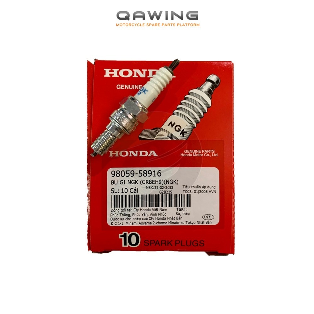 หัวเทียน NGK _NGK CR8EH9) HONDA Air Blade 110 / Early Italian Sh _QAWING