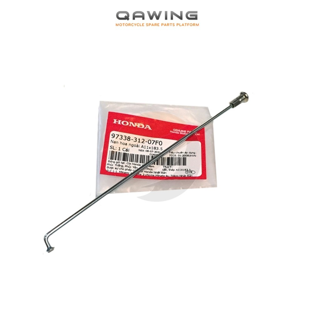 ซี่ลวดด้านนอก A11x183.5 Future 125 / Wave S / Wave Rsx / Wave Rs (6C 4L )