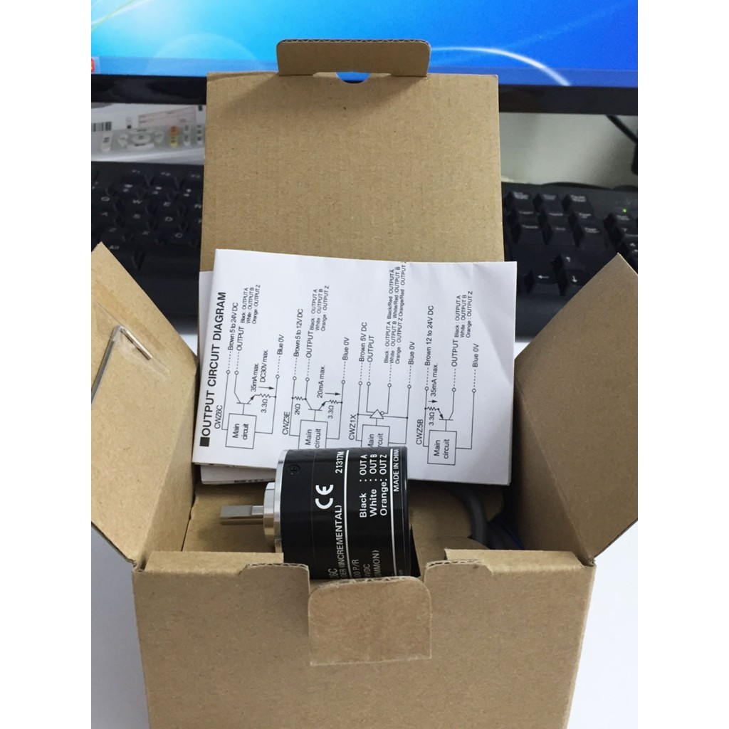 ตัวเข้ารหัสแบบหมุนได้ E6B2-CWZ6C CWZ1X CWZ5B CWZ3E 5G 1,000P