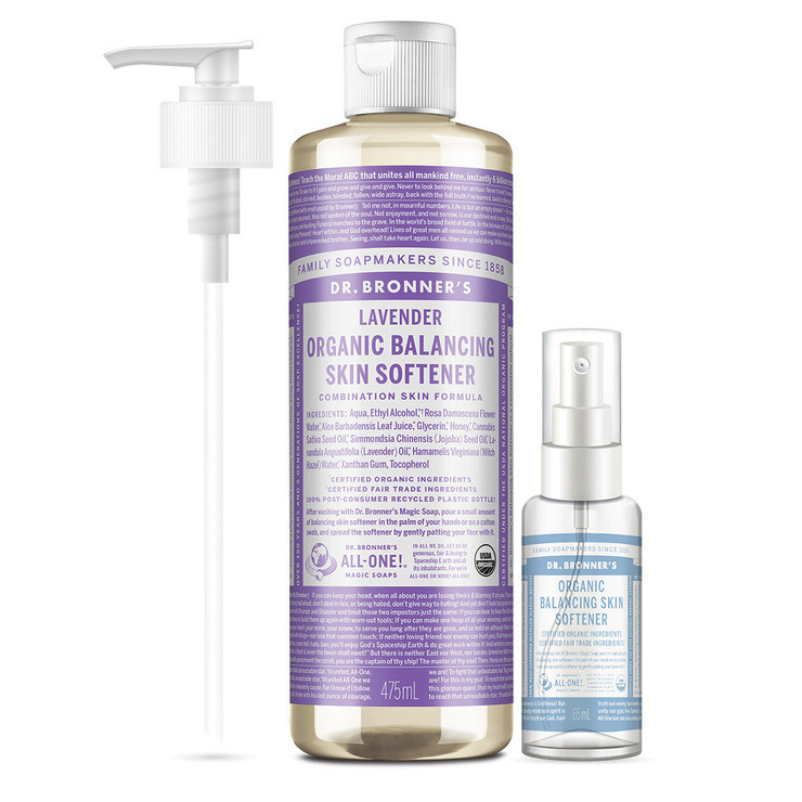 Dr.bronner's Balancing ผลิตภัณฑ์ปรับผิวนุ่ม 475 มล.