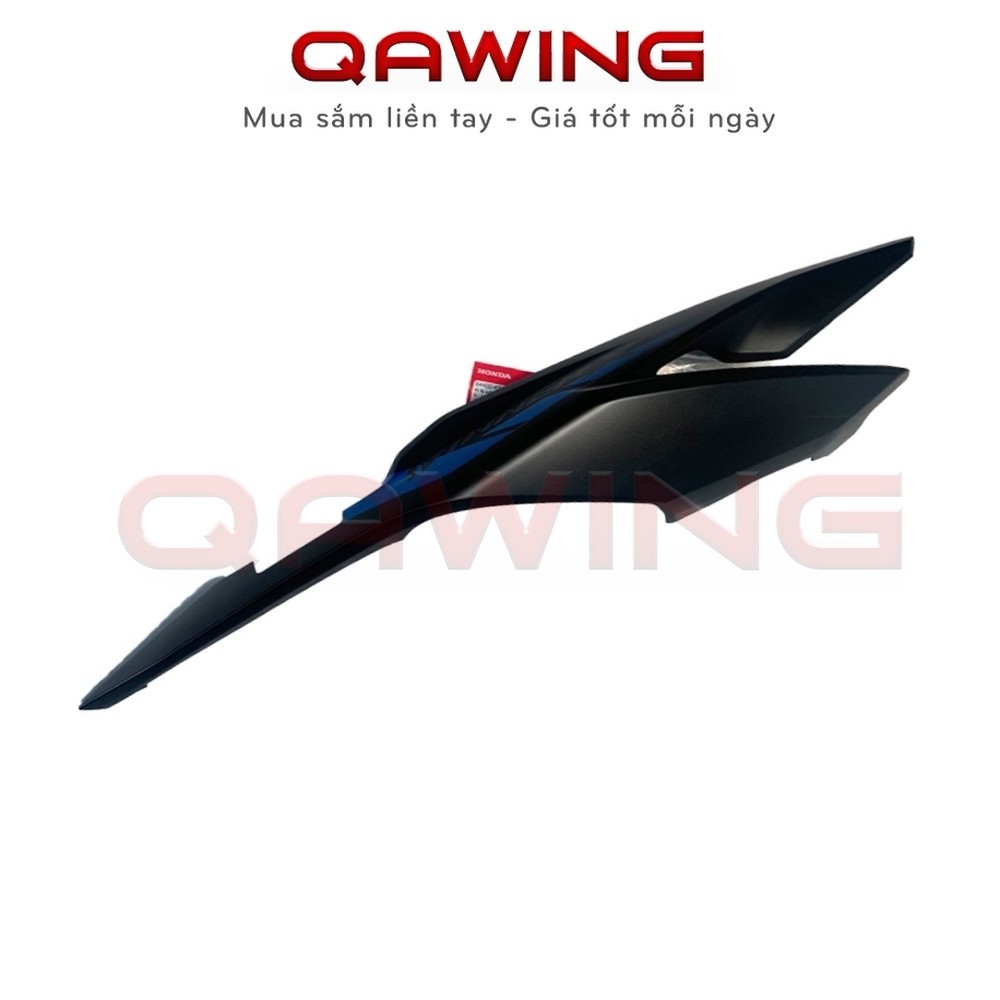 [QW]_(ZZ1 6C)_ฝาครอบข้างขวาพลาสติกของ HONDA Winner X V2 (RS150 V3) (สีดําด้าน) (Nha76H) _