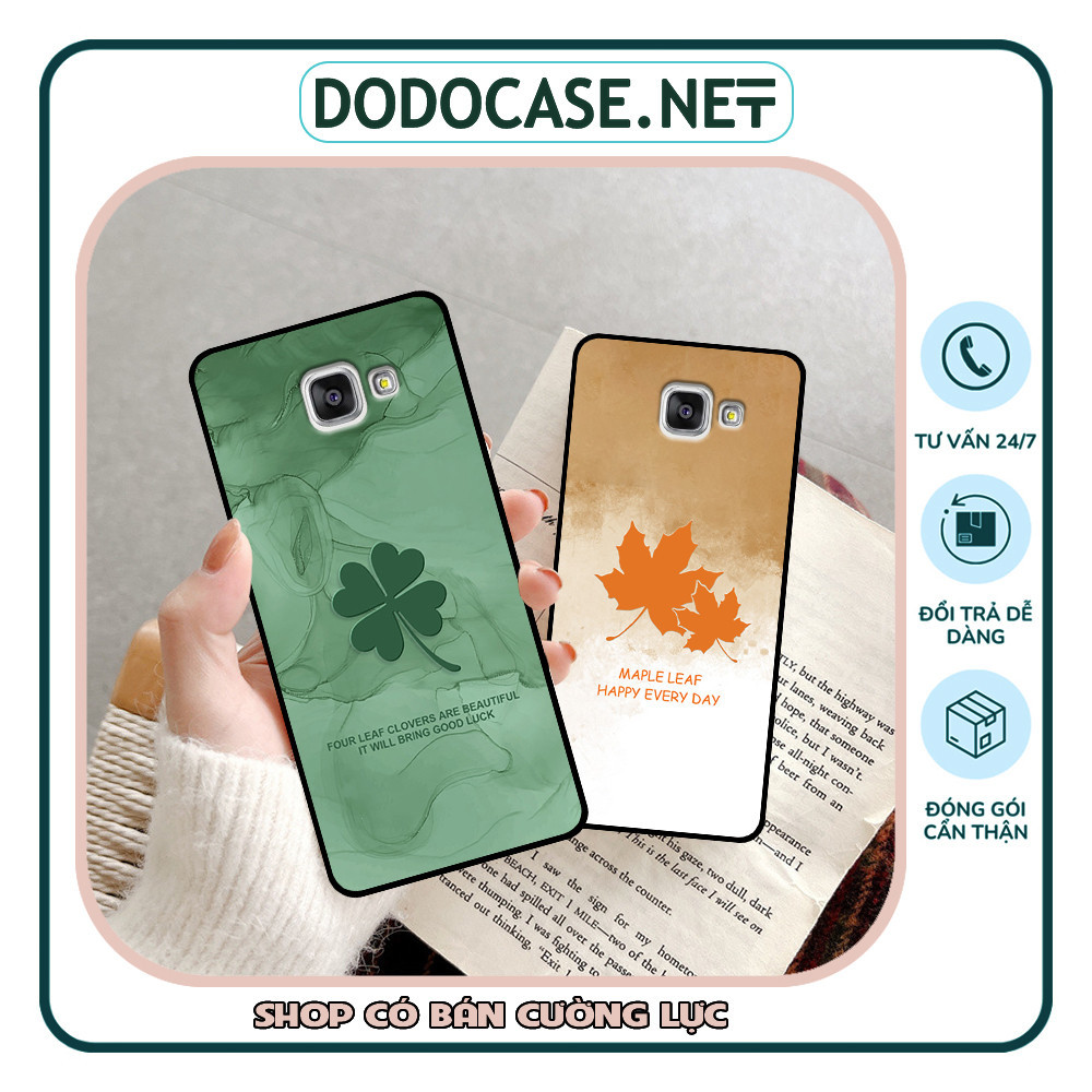 เคส Samsung A3 2016 / A5 2016 / A7 2016 พิมพ์ลายโคลเวอร์สี่ใบ เทรนด์ใหม่