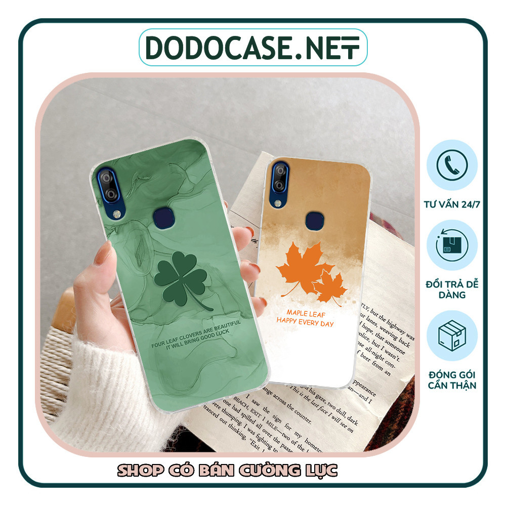 เคส Vsmart Active 1 / Active 1 Plus / Active 1+ พิมพ์ลายโคลเวอร์สี่ใบ เทรนด์ใหม่
