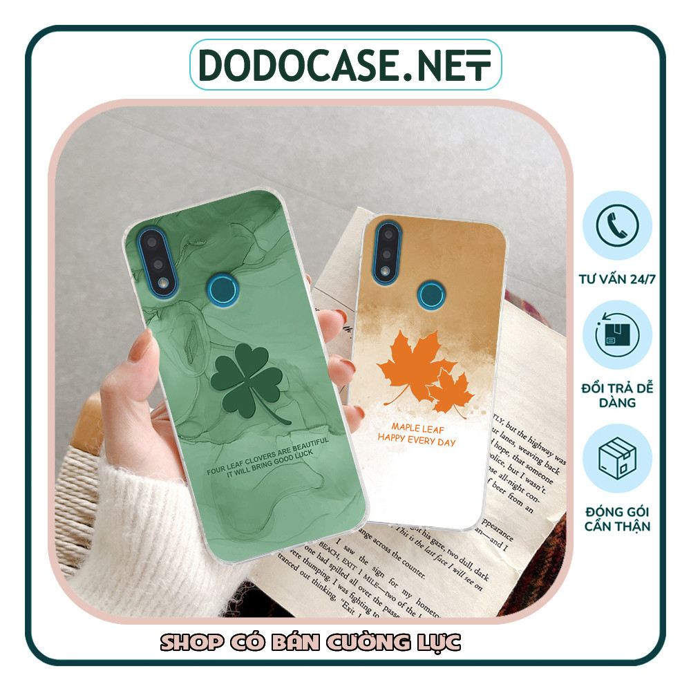 เคส Vsmart Joy 2 Plus / Joy2+ พิมพ์ลายโคลเวอร์สี่ใบ เทรนด์ใหม่