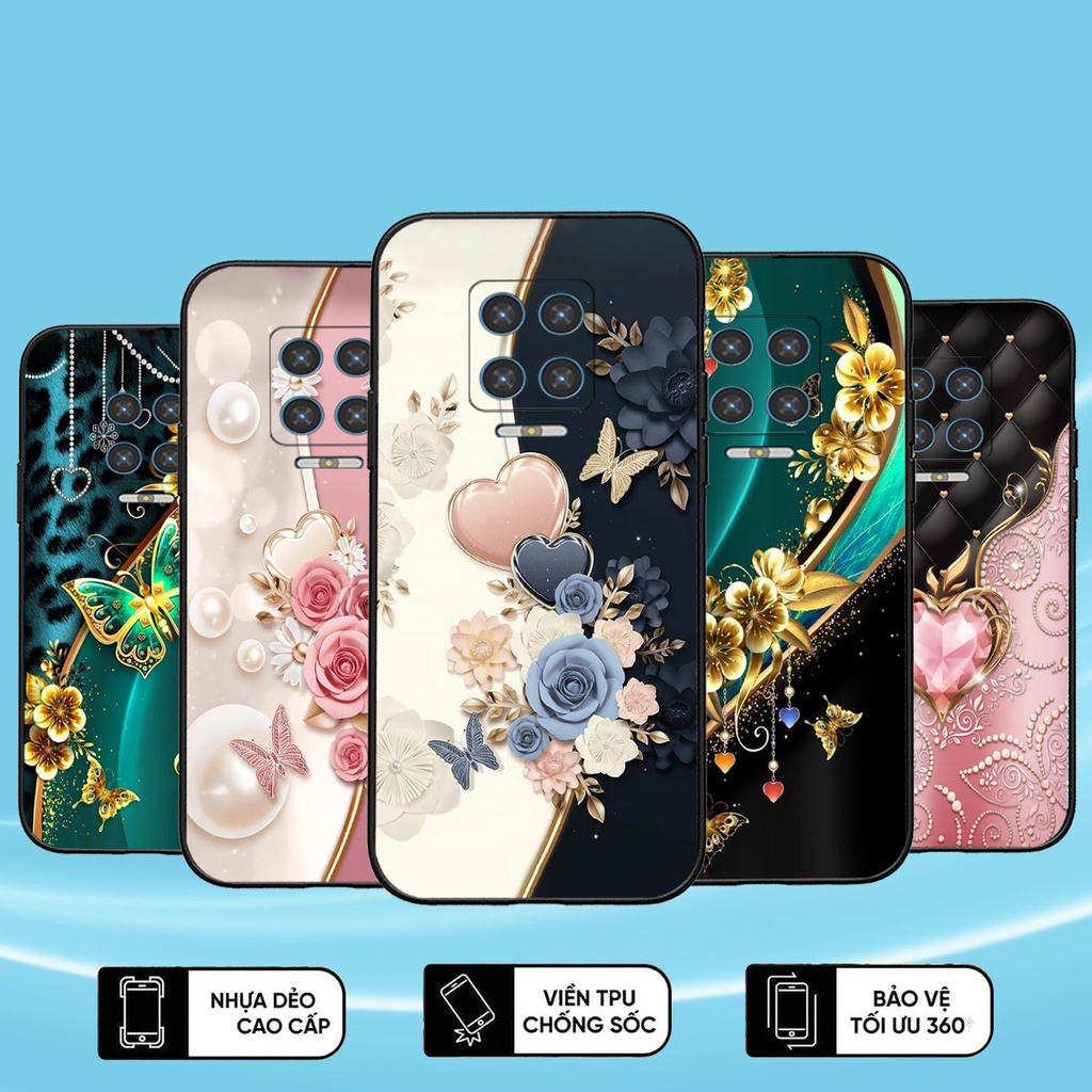 เคสยืดหยุ่นยืดหยุ่นใน Vsmart Ariss, Ariss Pro พร้อมพิมพ์ลายดอกไม้หรูหราอ่อนโยน