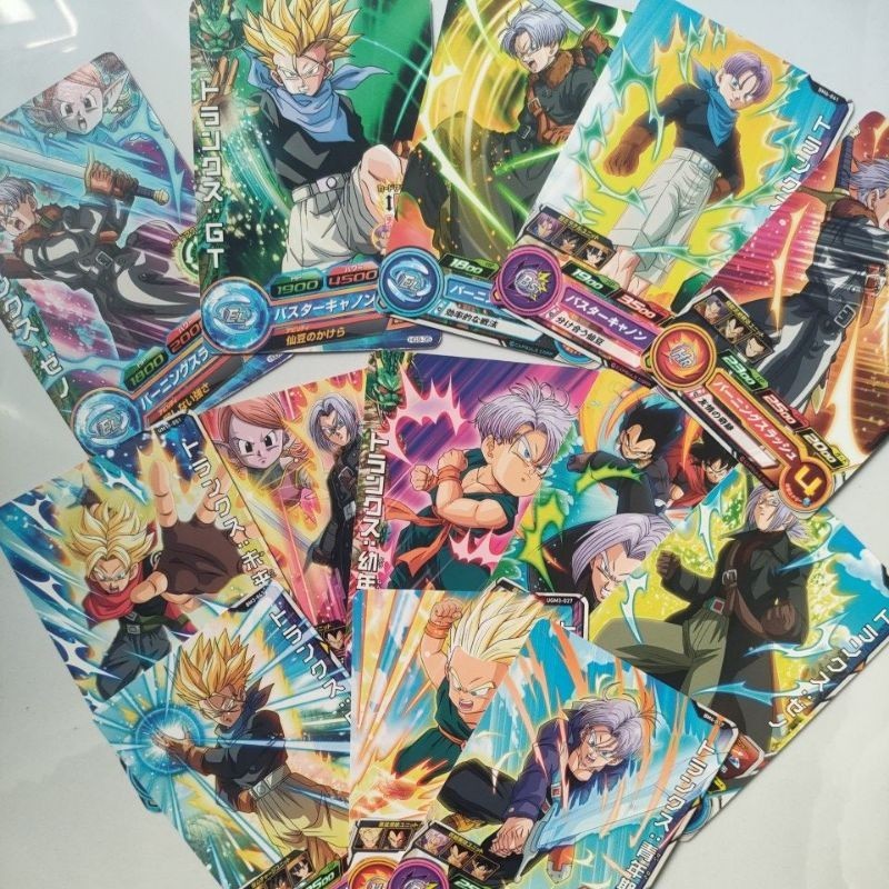 Dragonball Character Collection Card Trunks Super Dragonball Heroes 2nd Bandai
