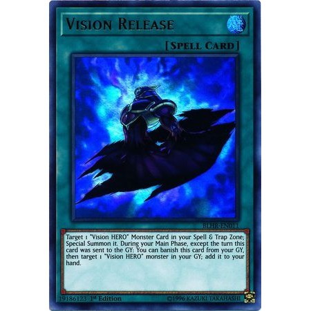 [ การ์ด Yugioh ของแท้ ] Vision Release - BLHR-EN011 - Ultra Rare 1st Edition