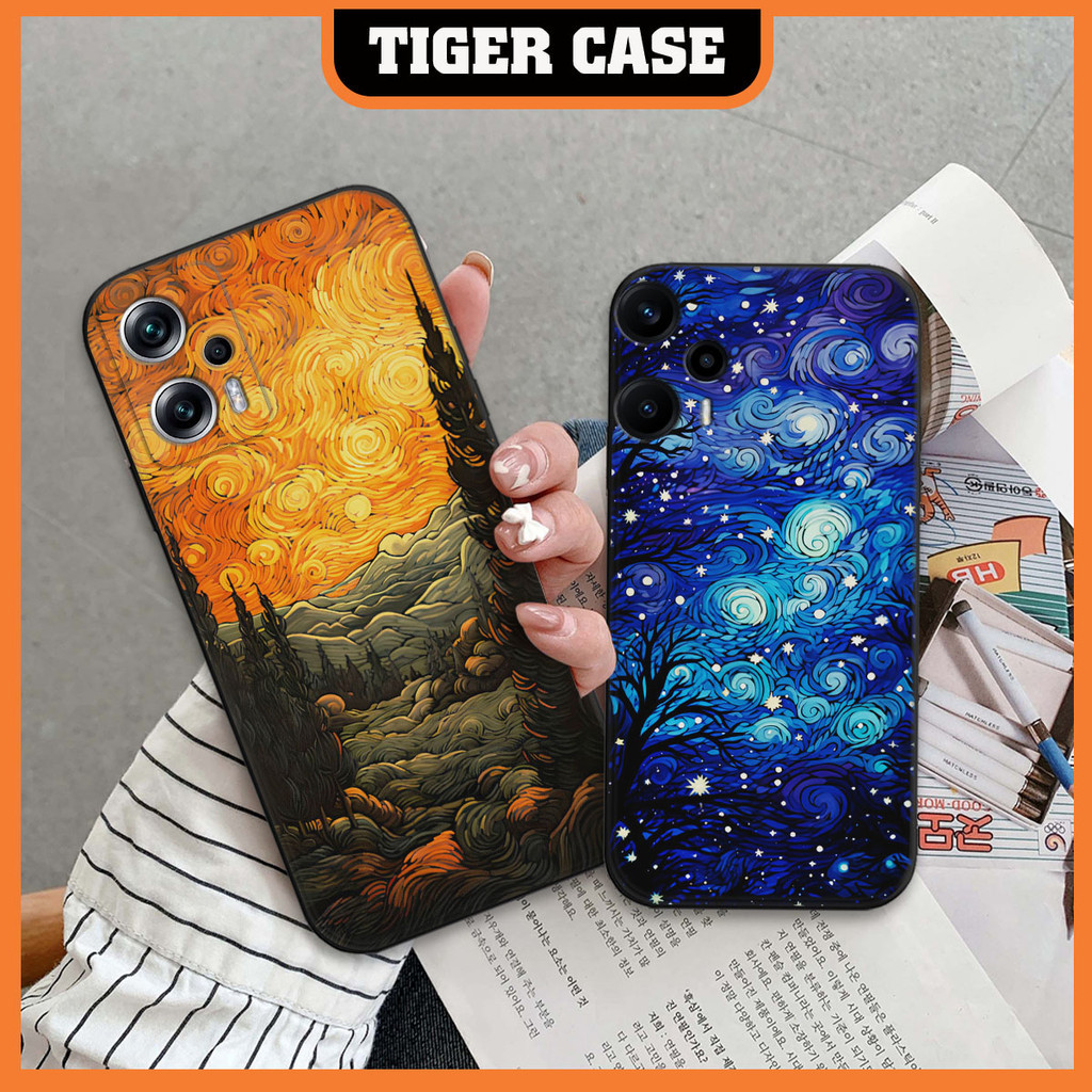 Xiaomi Poco X3 X4 X5 X6 M3 M4 M5 M6 F5 C31 C40 4G 5G Pro GT van gogh art case