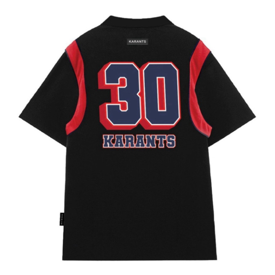 [C4-1] Karants Local Brand Streetwear Form Oversize Basketball Polo Shirt - KR56