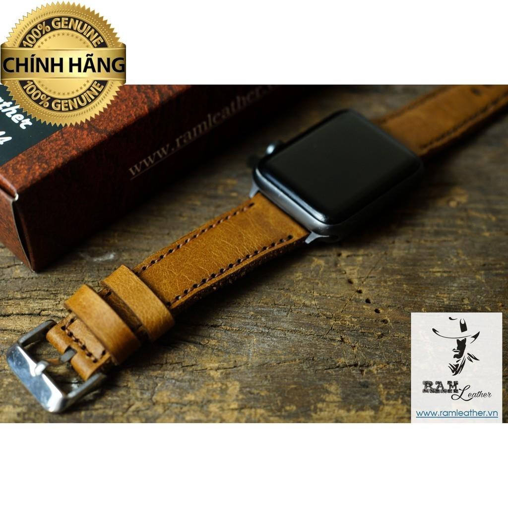 WATCH STRAP - YELLOW BROWN Calfskin - RM CLASSIC 1989 - RM - ทุกขนาด