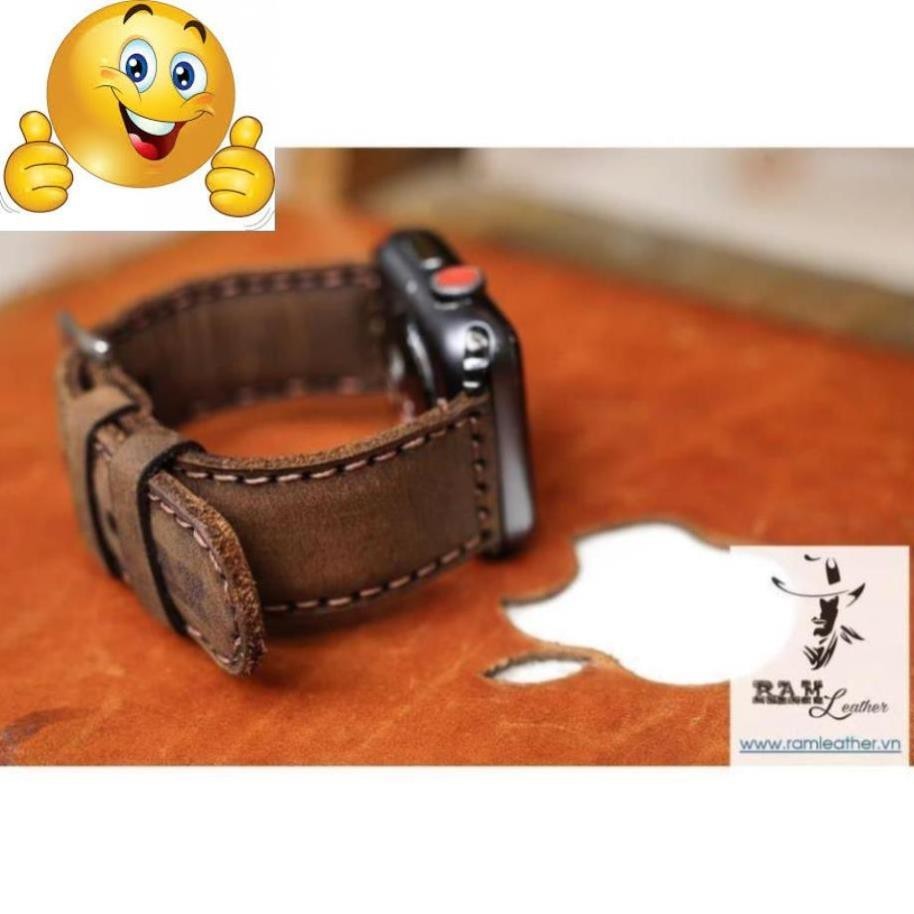 HORSE WAX LEATHER WATCH STRAP – RM BAUHAUS 1950 FOR WATCH - ของแท้ RM.