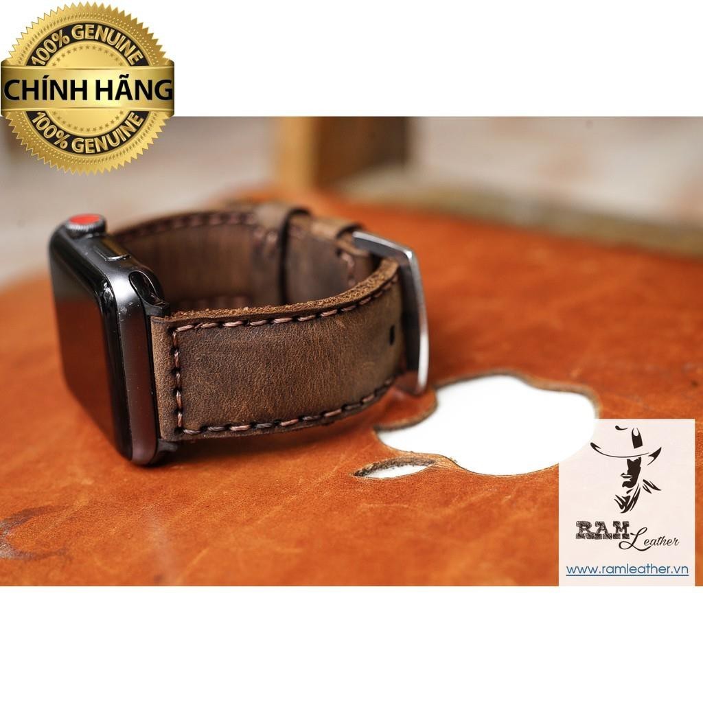 HORSE WAX LEATHER WATCH STRAP – RM BAUHAUS 1950 FOR WATCH - ของแท้ RM.