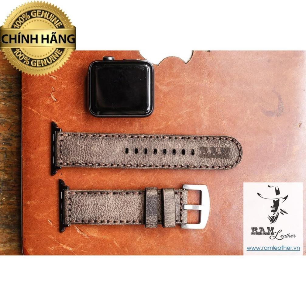 RM BAUHAUS 1959 HORSE WAX LEATHER WATCH STRAP FOR WATCH - ของแท้ RM.