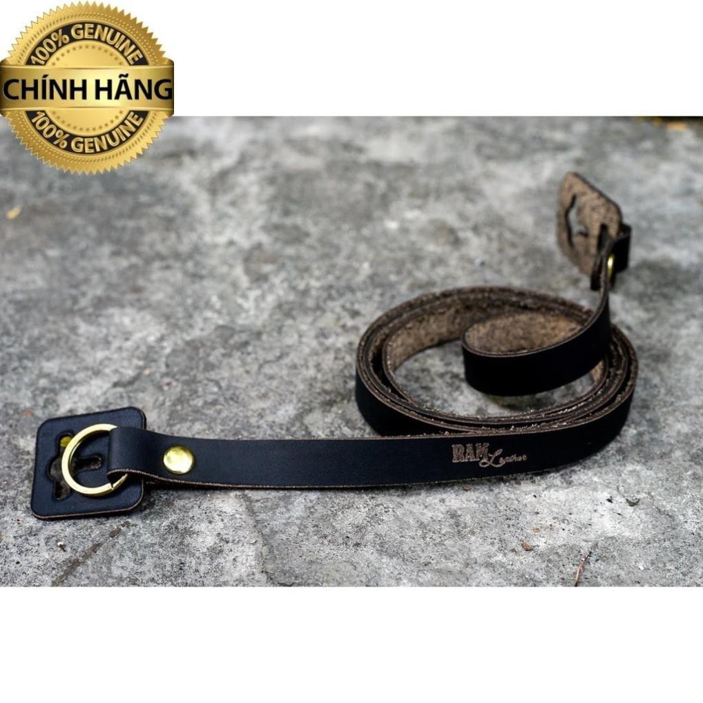 สายรัดกล้องภาพยนตร์หนัง COW ของแท้ VINTAGE BLACK RM A2
