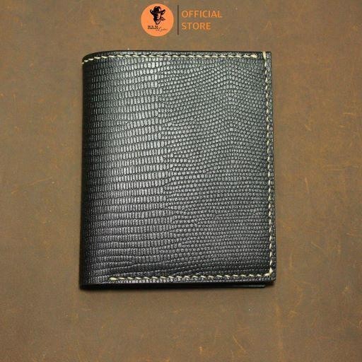 กระเป๋าสตางค์หนัง RM สีดําแนวตั้ง