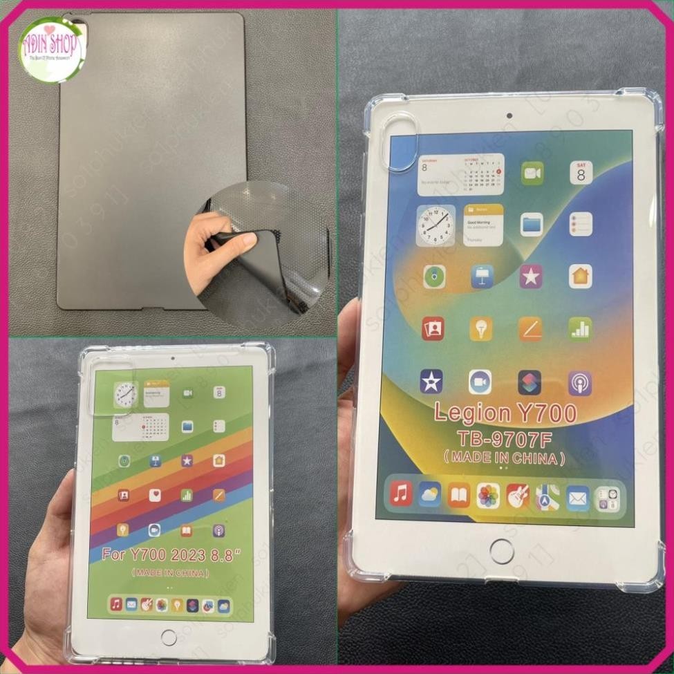 เคสสําหรับ Lenovo Legion Y700 2023 8.8"/ Tab P11 (TB- J606F)/ P11+ (TB-J616X) 11" พลาสติกสีดําและกัน