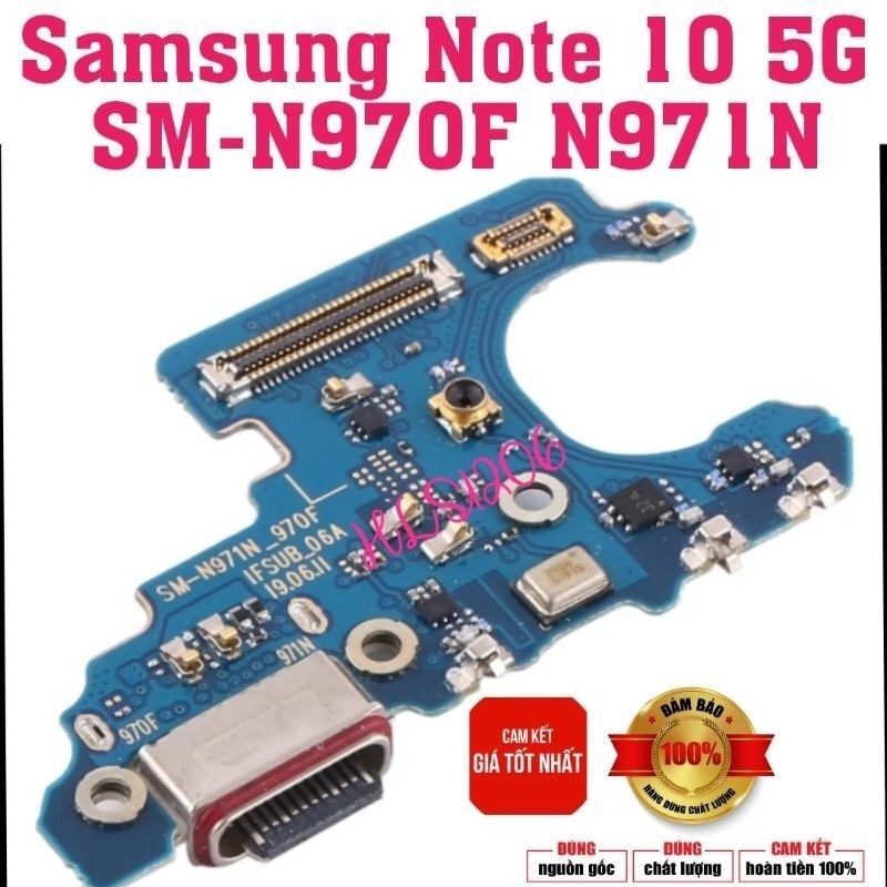 ชุดชาร์จสําหรับ Samsung Note 10 (SM-N970F), Note 10 5G (SM-N971N) รหัสประกอบการชาร์จ N971N_970F / N9