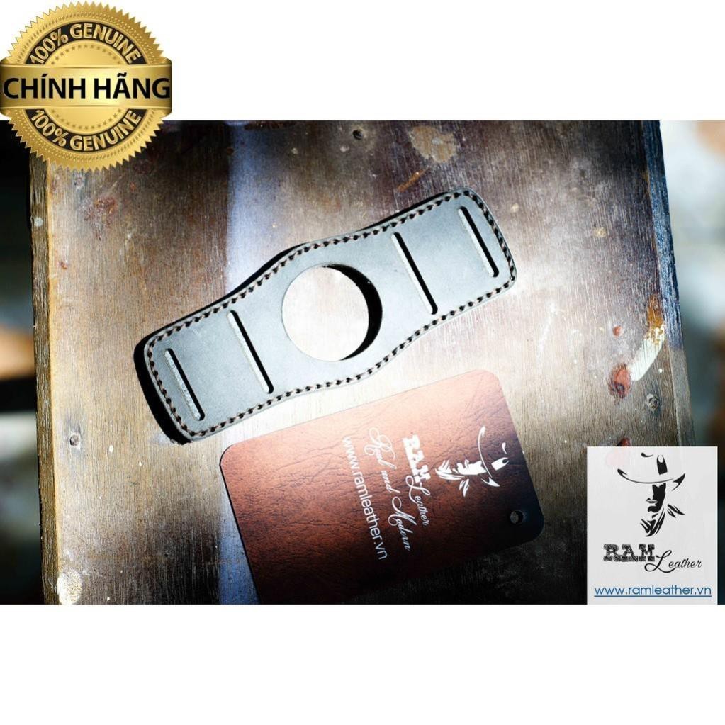 (GIVE FULL ACCESSORIES) COMBO GREY COW LEATHER WATCH STRAP + RAM BUNDSTRAP B2 สําหรับ CASIO AE1200.