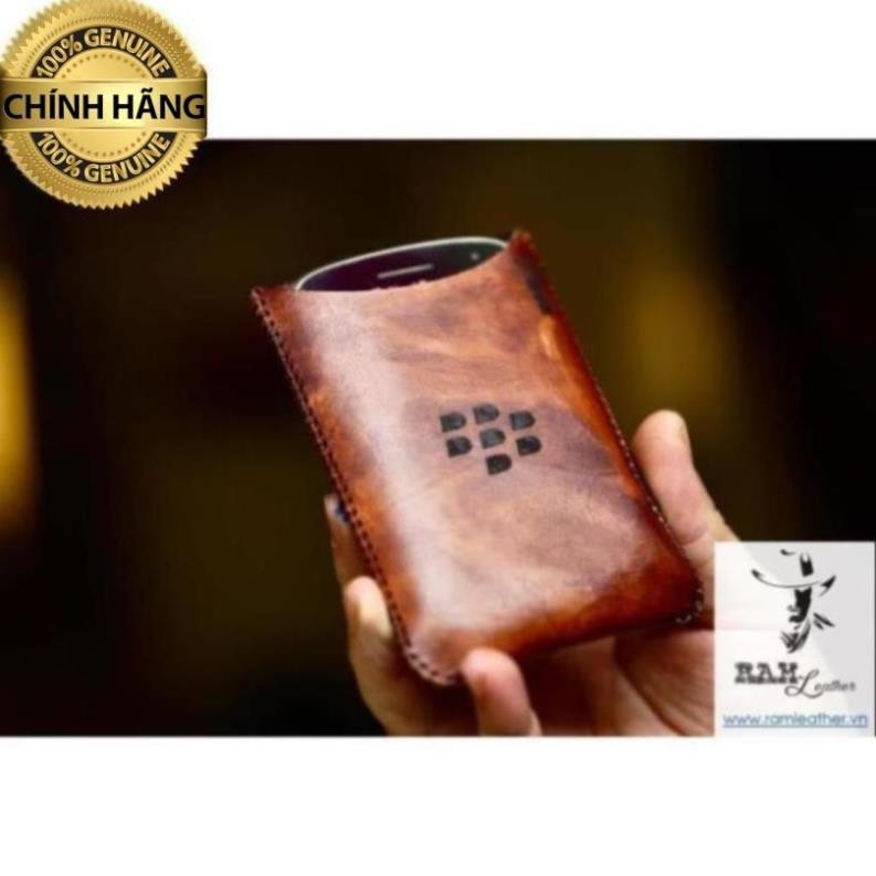 VEGTAN COW LEATHER BB LEATHER CASE LIGHT BROWN 9900/Q10 - หนัง BAM ของแท้