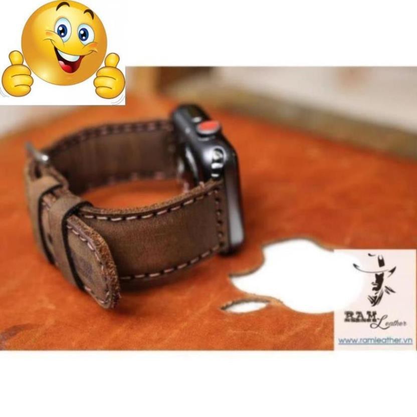 HORSE WAX LEATHER WATCH STRAP - RM BAUHAUS 1950 สําหรับ WATCH - หนัง REM ของแท้