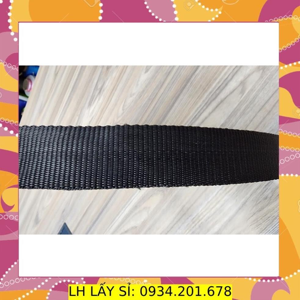 THAI BINH VINA Black 38mm * เข็มขัด PE กว้าง 100M