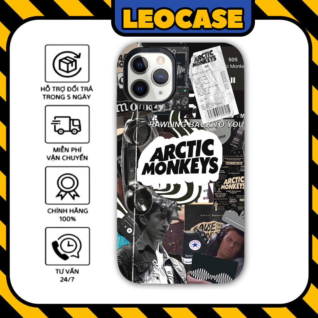 Leocase Arctic Monkeys Rock band Collage art เคส iPhone ซิลิโคนระดับพรีเมียมสําหรับ iPhone