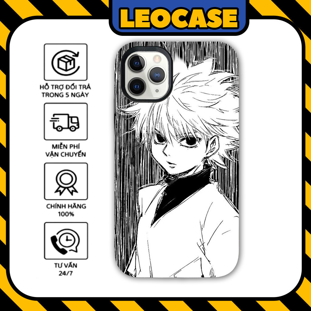 Leocase Killua HunterxHunter Anime Manga เคส iPhone ซิลิโคนระดับพรีเมียมสําหรับ iPhone