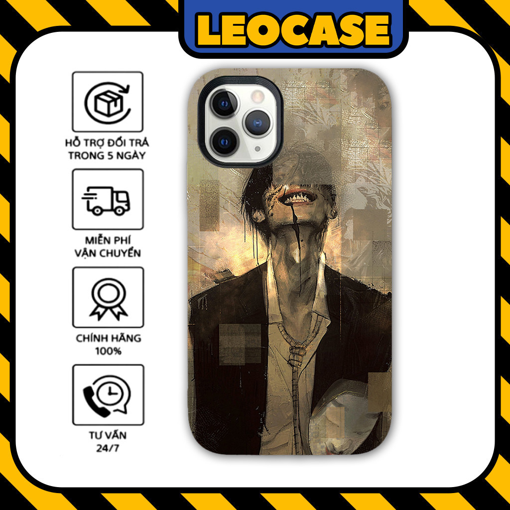 Leocase Creep Anime Manga Art Crazy Boy Horror Premium ซิลิโคน iPhone Case สําหรับ iPhone