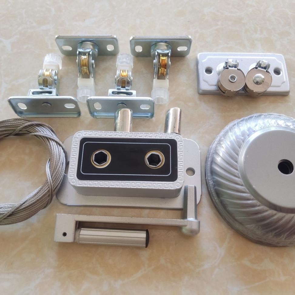 ชุดส่วนประกอบ + สปินเนอร์ Sankaku, 999B, KS950, Q6, Q7 Hua Pat Star ราวตากผ้าอัจฉริยะพร้อมสวิตช์, สก