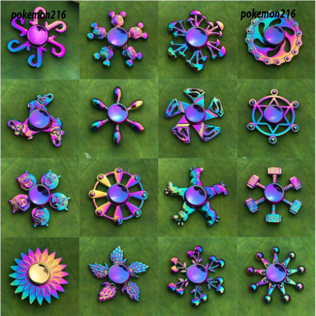 GRADIENT SPINNER โลหะ Fidget Spinner