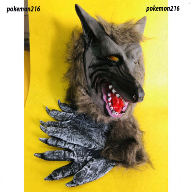 FUR WOLF MASK รหัส EHX39 Jgod
